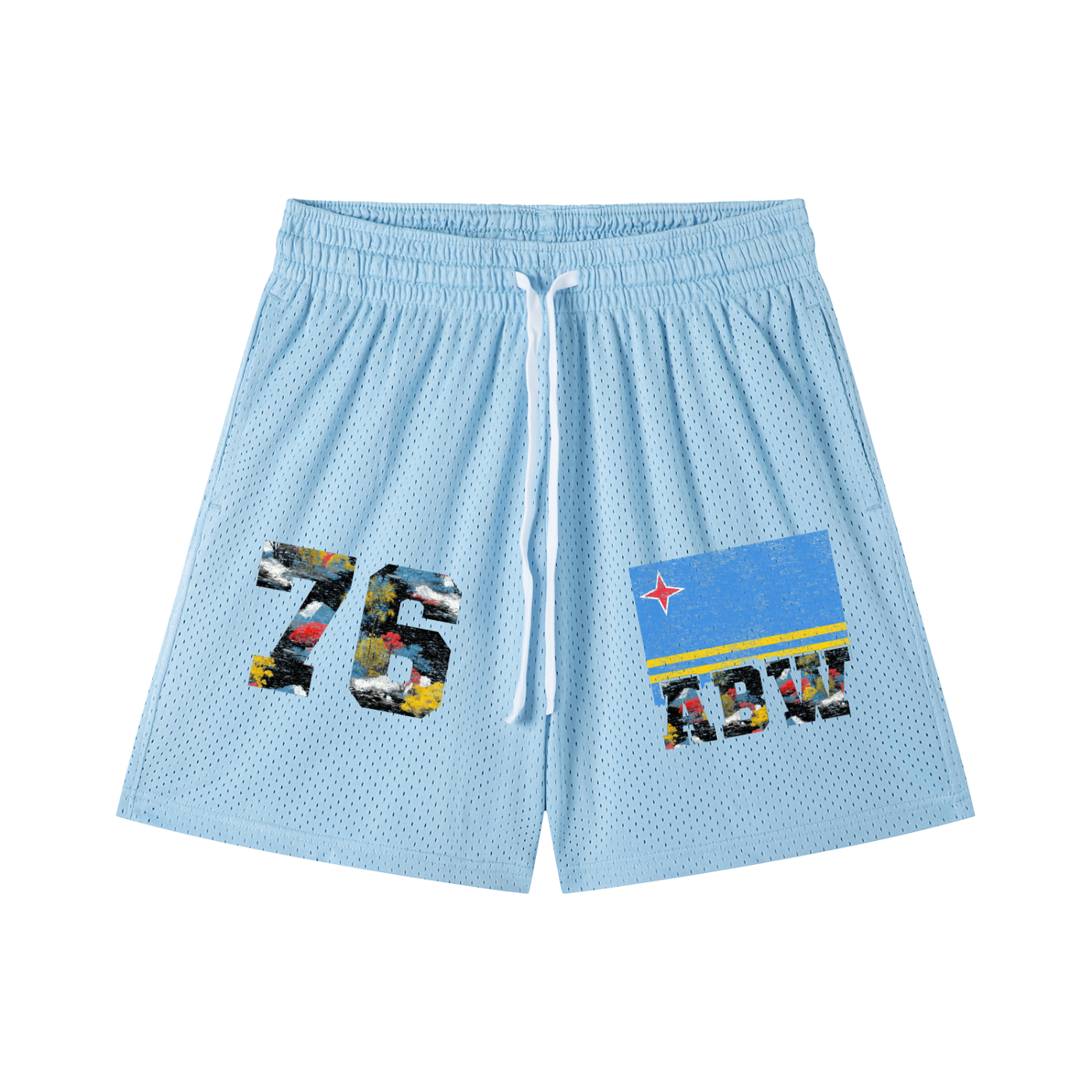 Aruba Drawstring Mesh Shorts - Islands Breed Culture