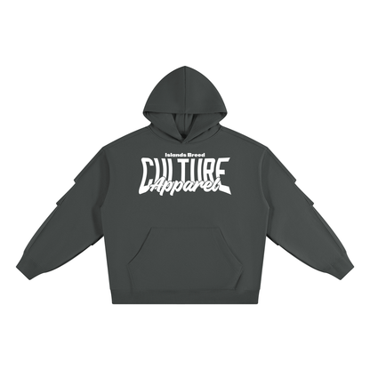 crosseyed,heavyweighthoodie,ruchedsleeve,caribbeanstreetwear,islandsbreedculture,oversizedhoodie,IBCapparel