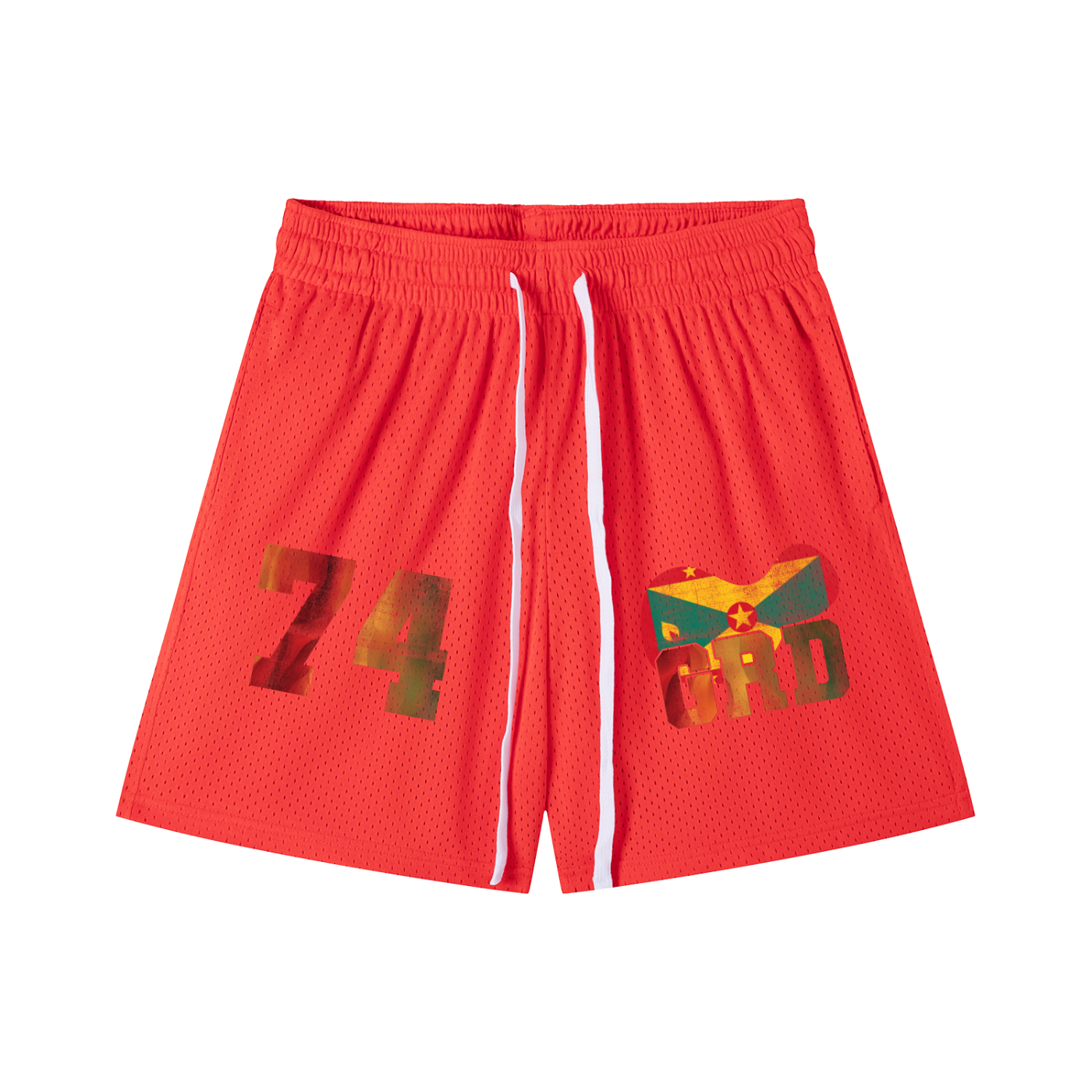 Grenada Drawstring Mesh Shorts - Islands Breed Culture