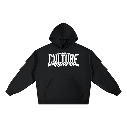 crosseyed,heavyweighthoodie,ruchedsleeve,caribbeanstreetwear,islandsbreedculture,oversizedhoodie,IBCapparel