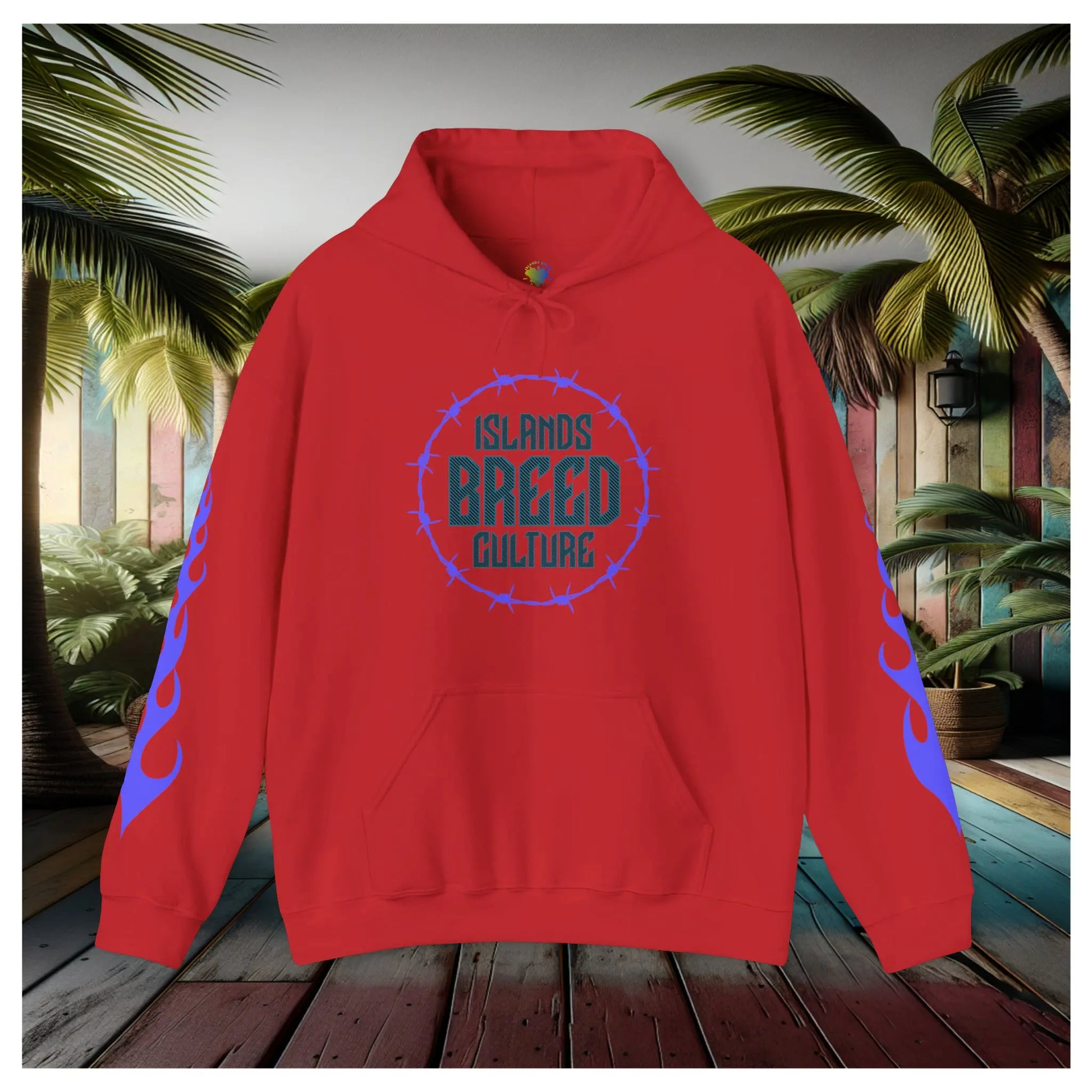 IBC Woven Basket Hoodie Printify