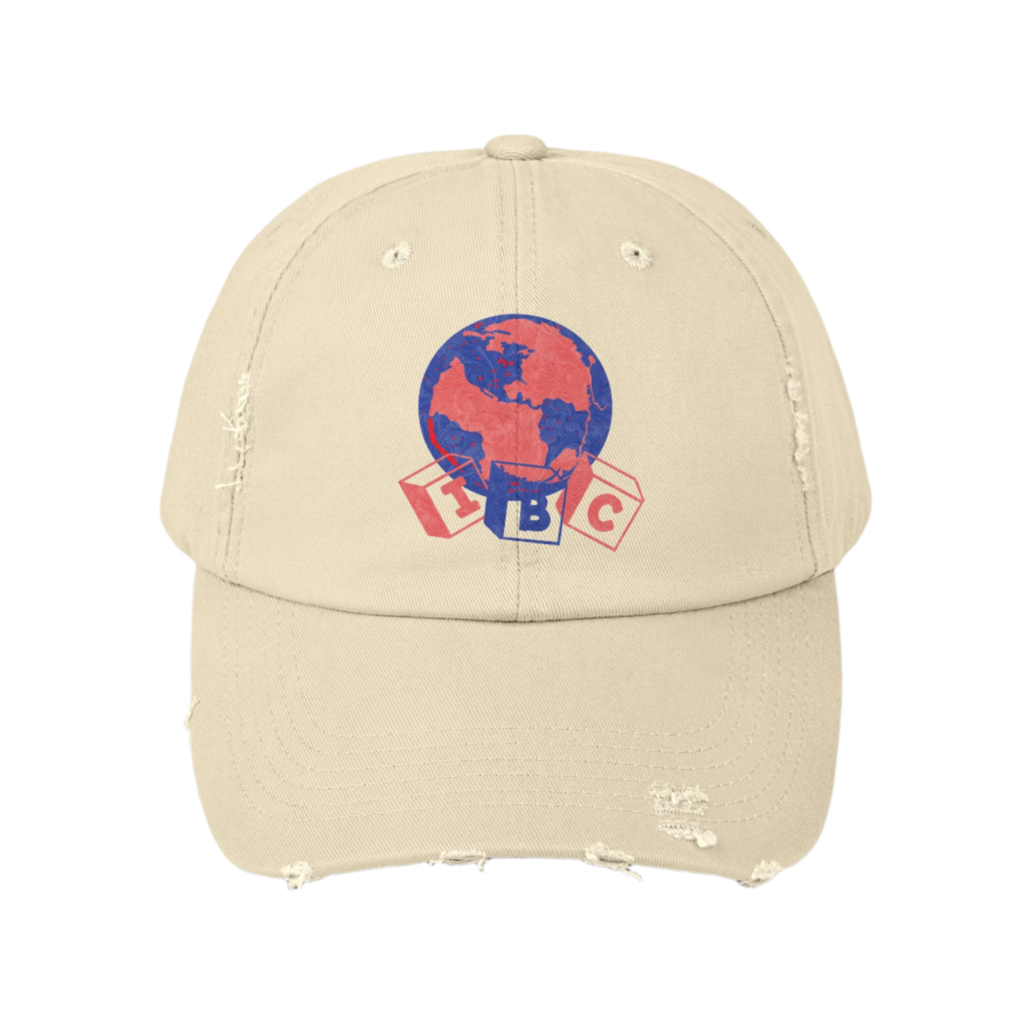 Global Cubes Distressed Hat