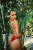 Grenada Flag Gradient String Bikini