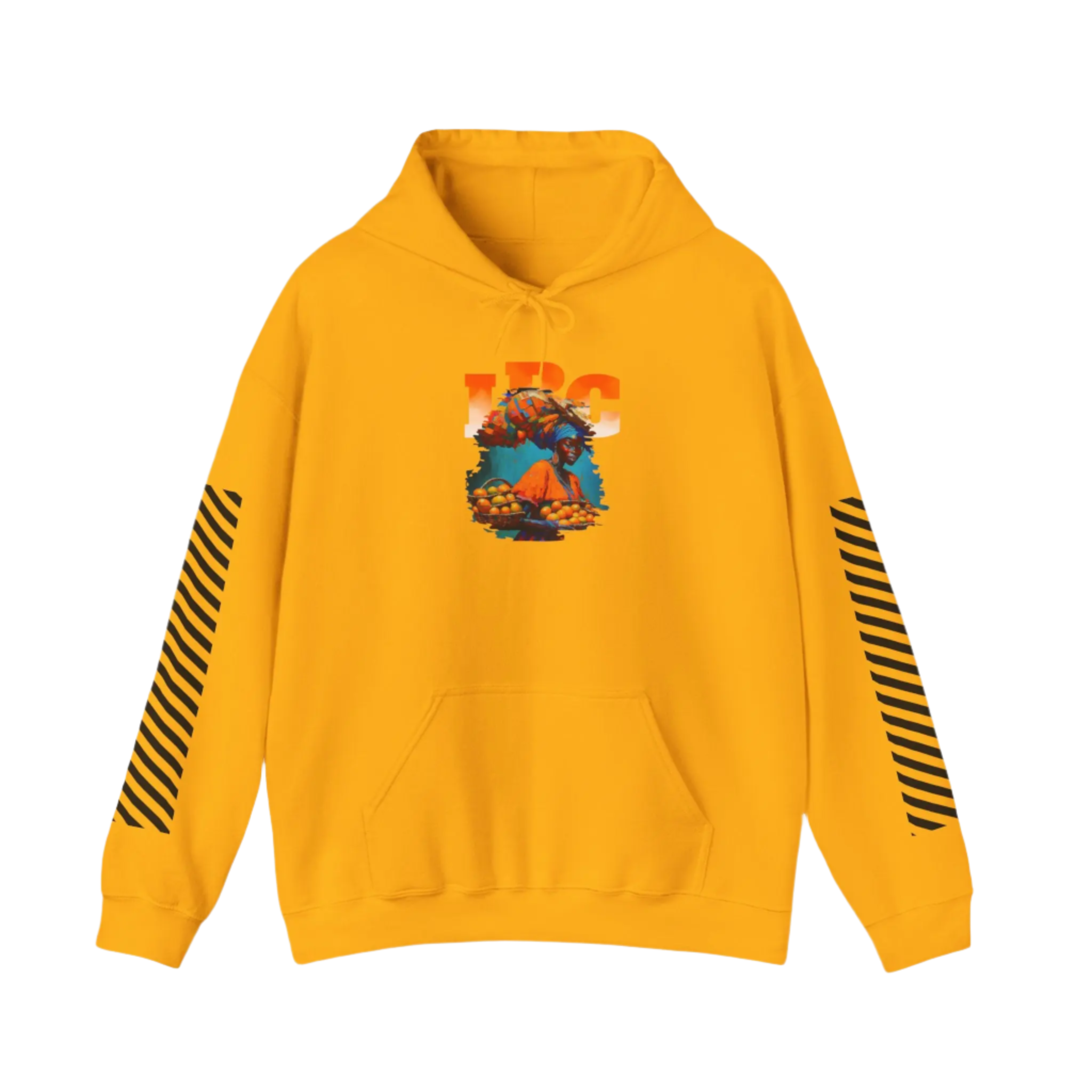 IBC Orange Woman Hooded Sweatshirt