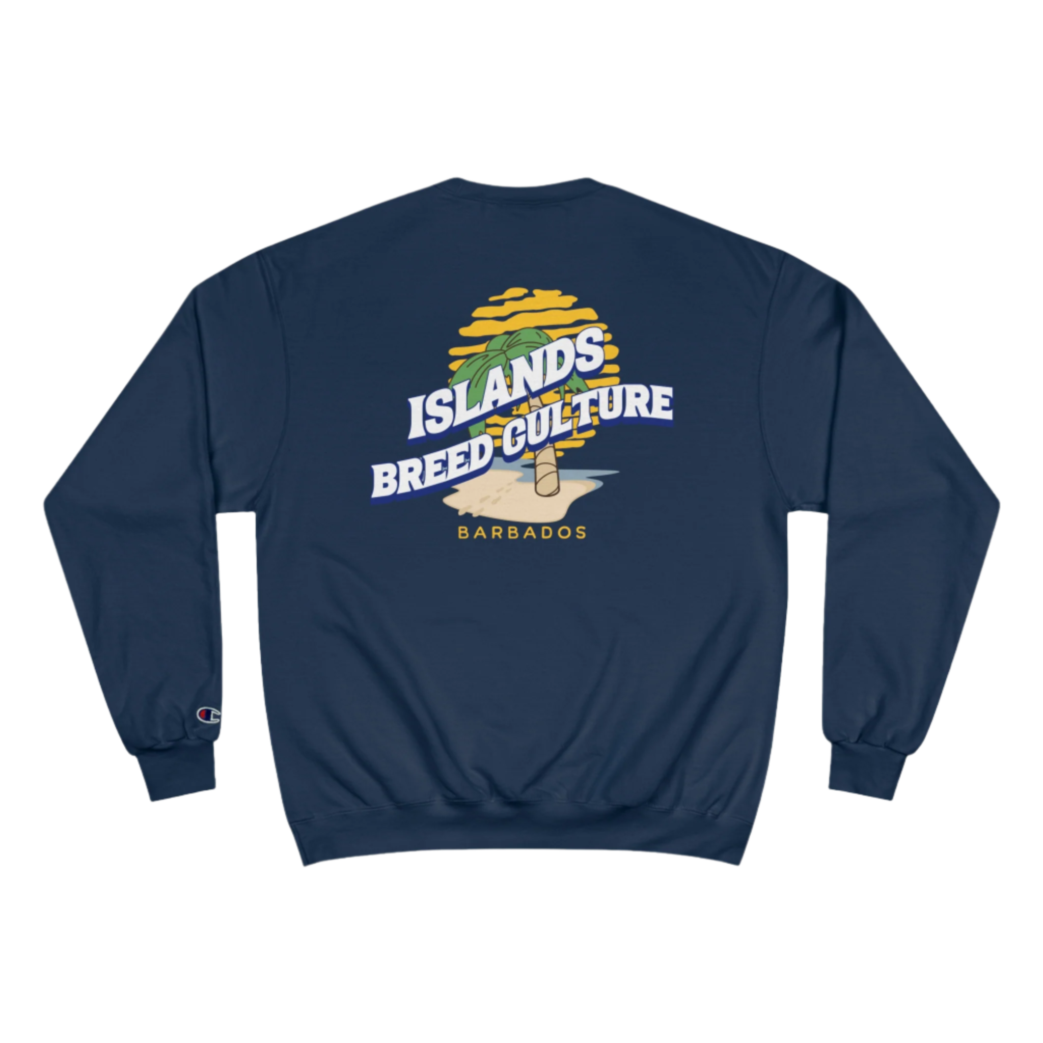 IBC Barbados Palm Tree | Champion Sweatshirt