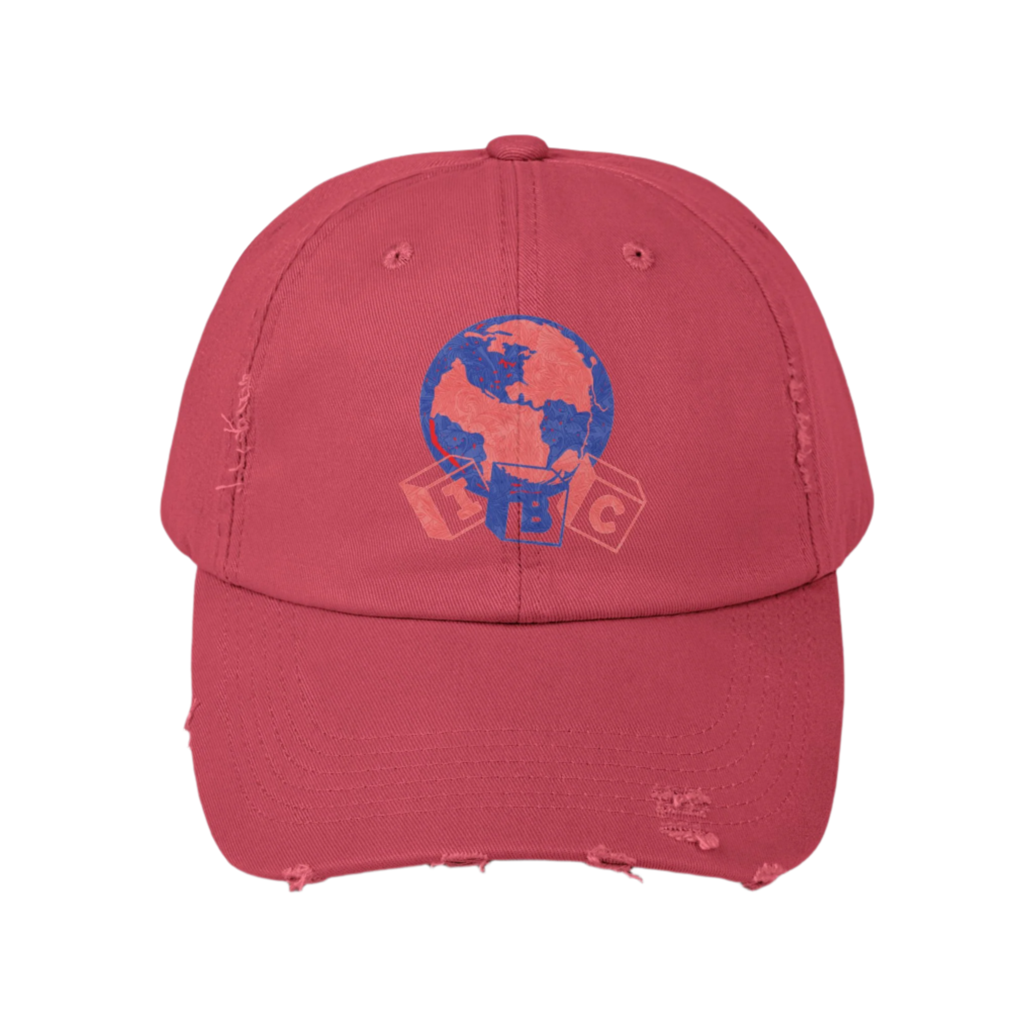 Global Cubes Distressed Hat