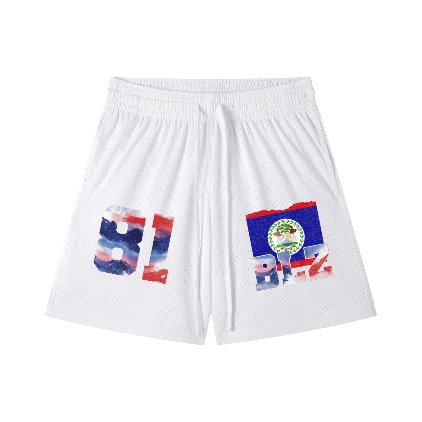 Belize Drawstring Mesh Shorts - Islands Breed Culture