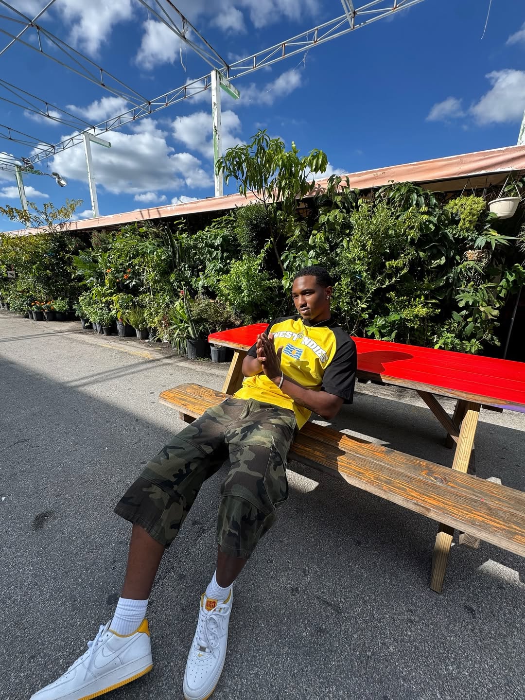 West Indies Color-Blocked T-Shirt - Islands Breed Culture