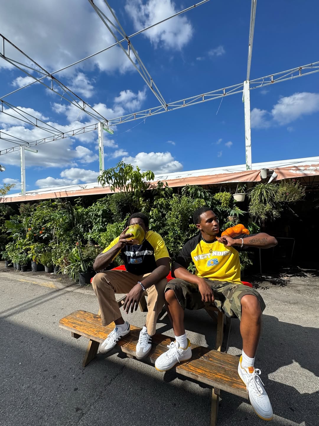 West Indies Color-Blocked T-Shirt - Islands Breed Culture