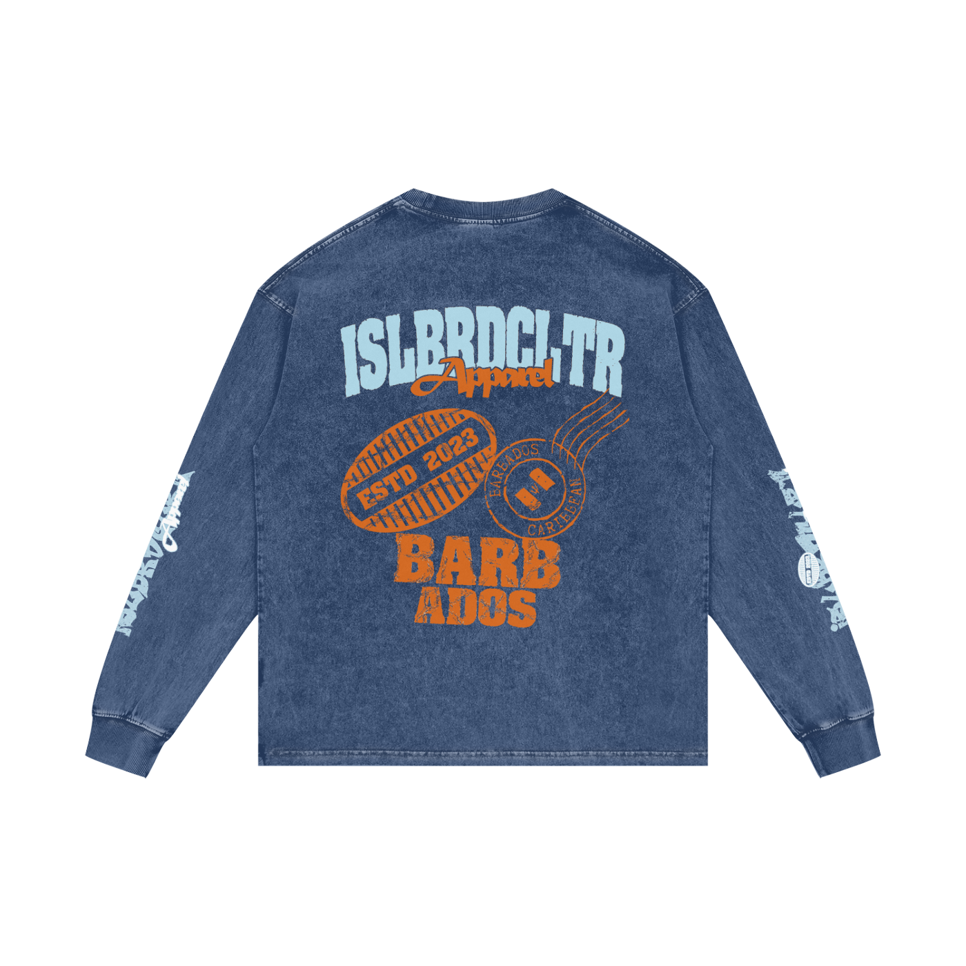 barbados,barbadosflag,barbadosshirt,caribbeanstreetwear,acidwashtee,oversizedlongsleeve,dropshouldershirt,caribbeanfashion,islandculture,graphiclongsleeve,bajanclothing,bajangift,islandsbreedculture,IBCapparel,streetstyle,caribbeandiaspora,heavyweightcottontee,fallstreetwear