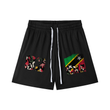St. Kitts & Nevis Drawstring Mesh Shorts