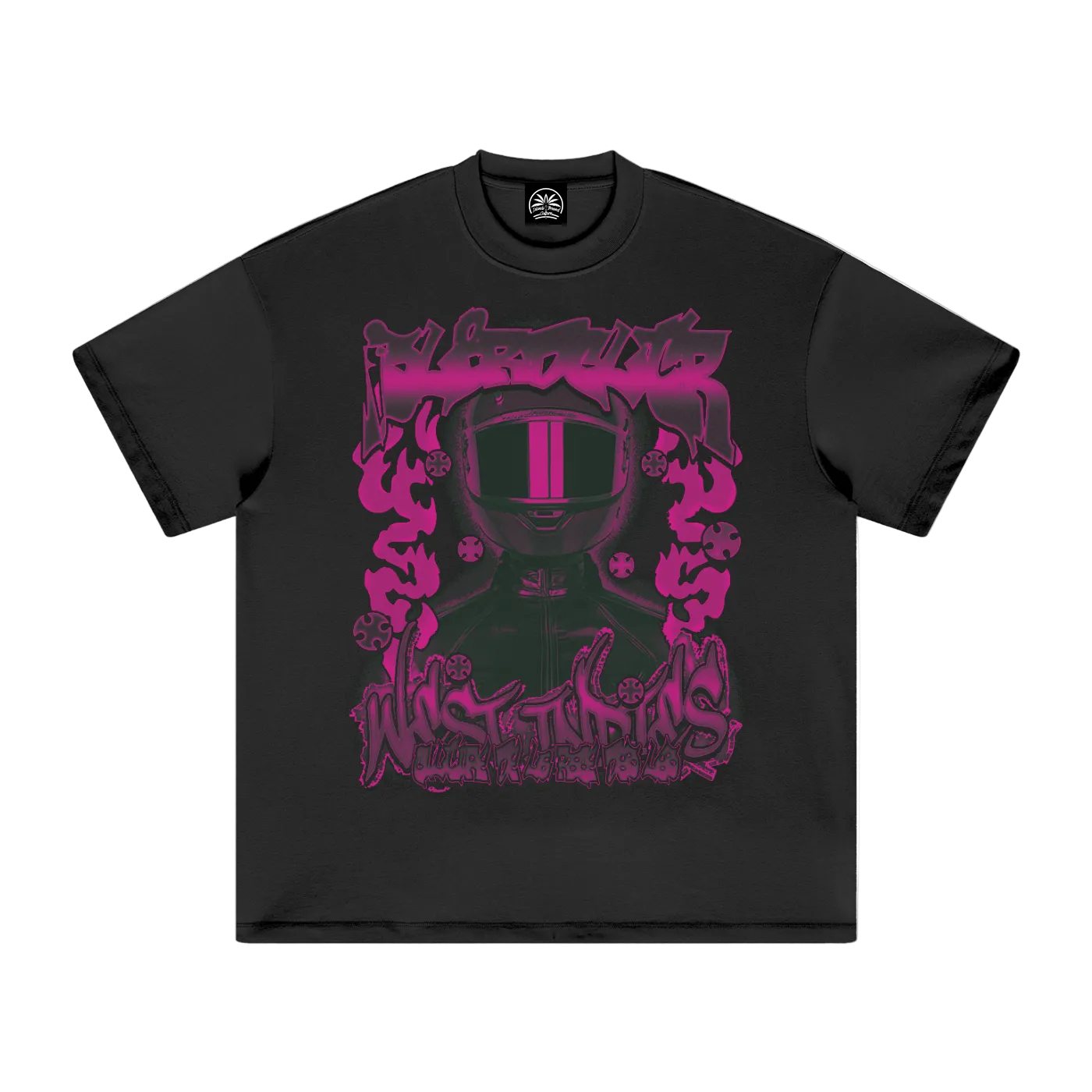 IBC Racer Heavyweight Earth Tone Graphic T-Shirt - Islands Breed Culture