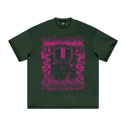 IBC Racer Heavyweight Earth Tone Graphic T-Shirt