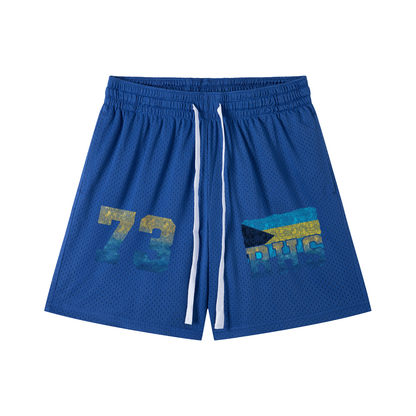 Bahamas Drawstring Mesh Shorts