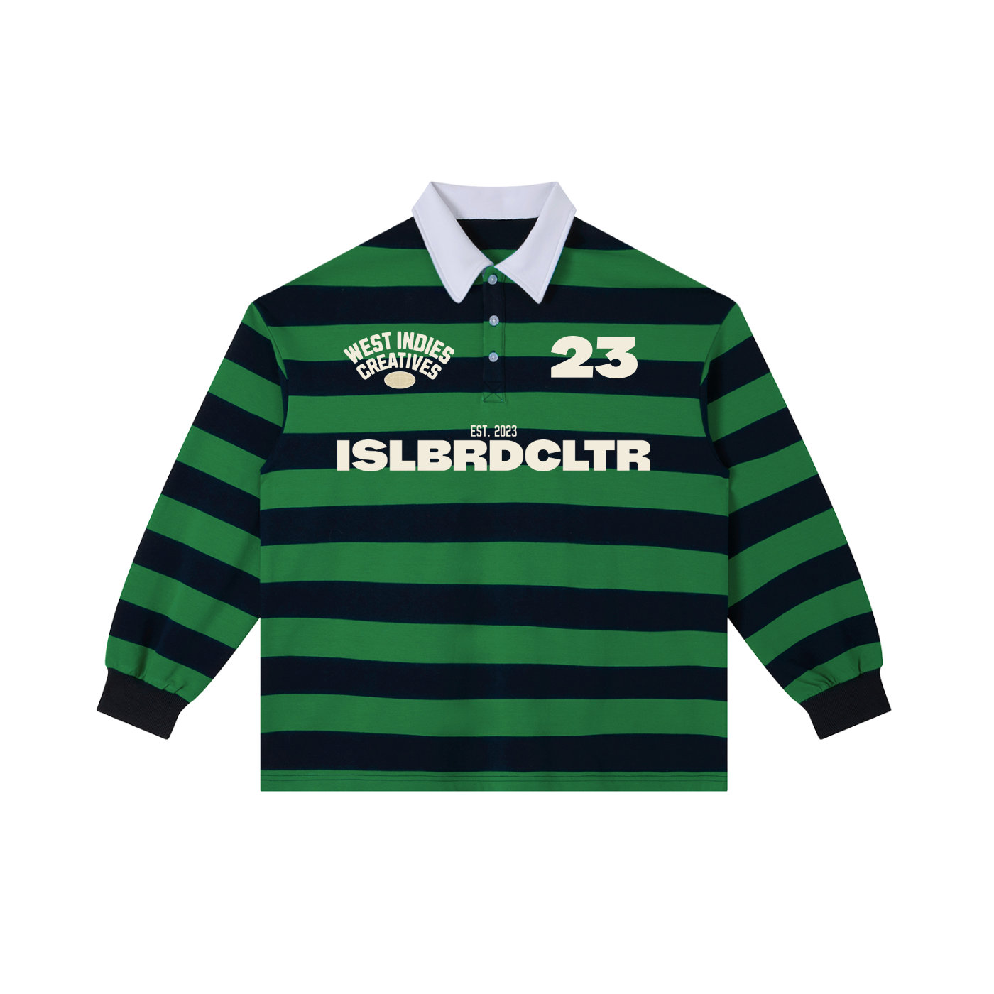 polo shirt,stripe polo,streetwear,drop shoulder,unisex,preppy,long sleeve,ISLBRDCLTR