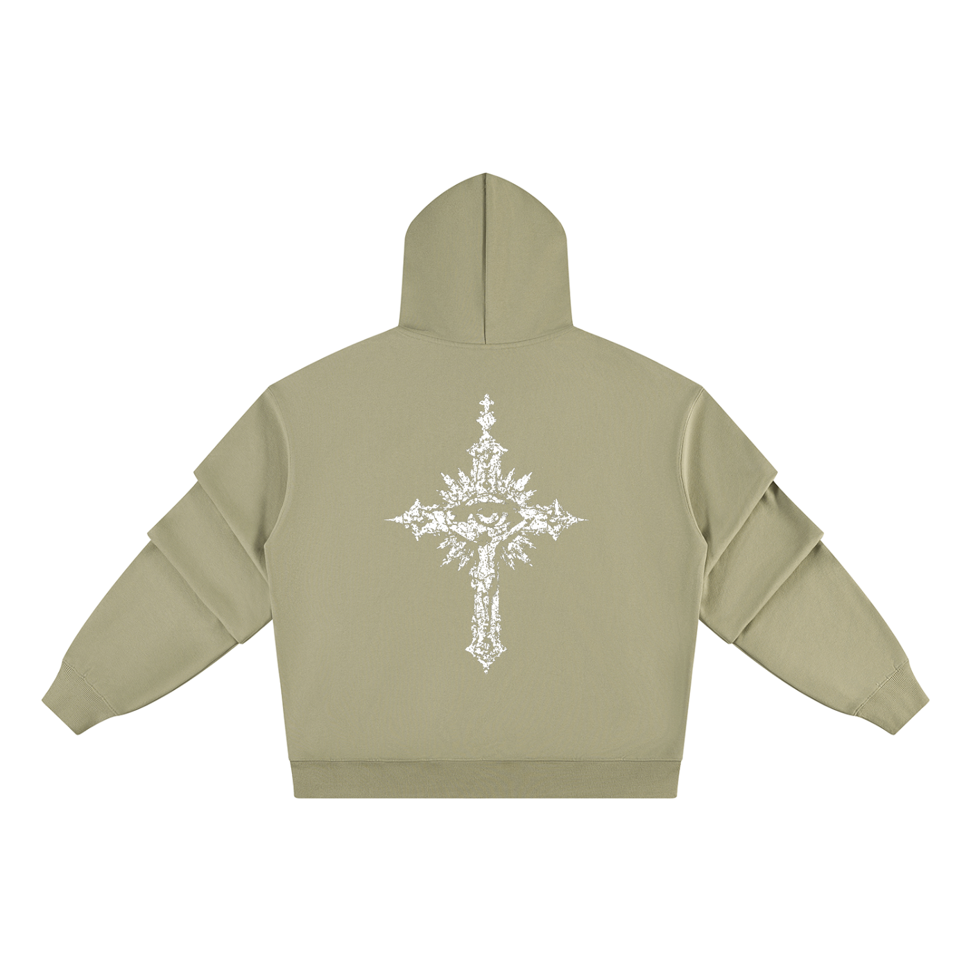 crosseyed,heavyweighthoodie,ruchedsleeve,caribbeanstreetwear,islandsbreedculture,oversizedhoodie,IBCapparel