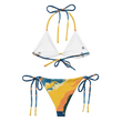 Cayman Islands Flag Themed String Bikini
