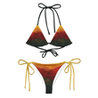 Dominica Flag Gradient String Bikini