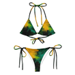 Jamaica Flag Gradient String Bikini