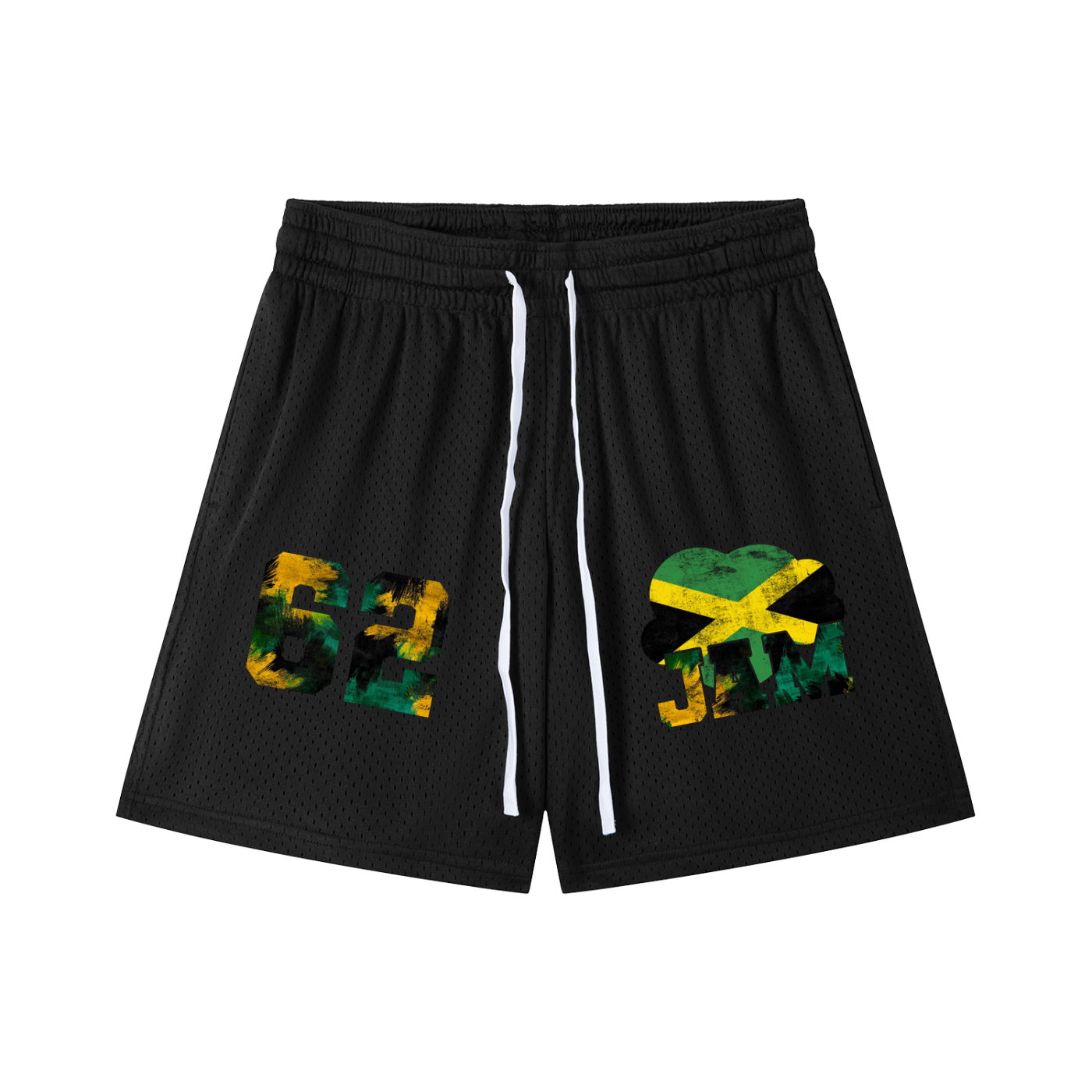 Jamaica Drawstring Mesh Shorts - Islands Breed Culture