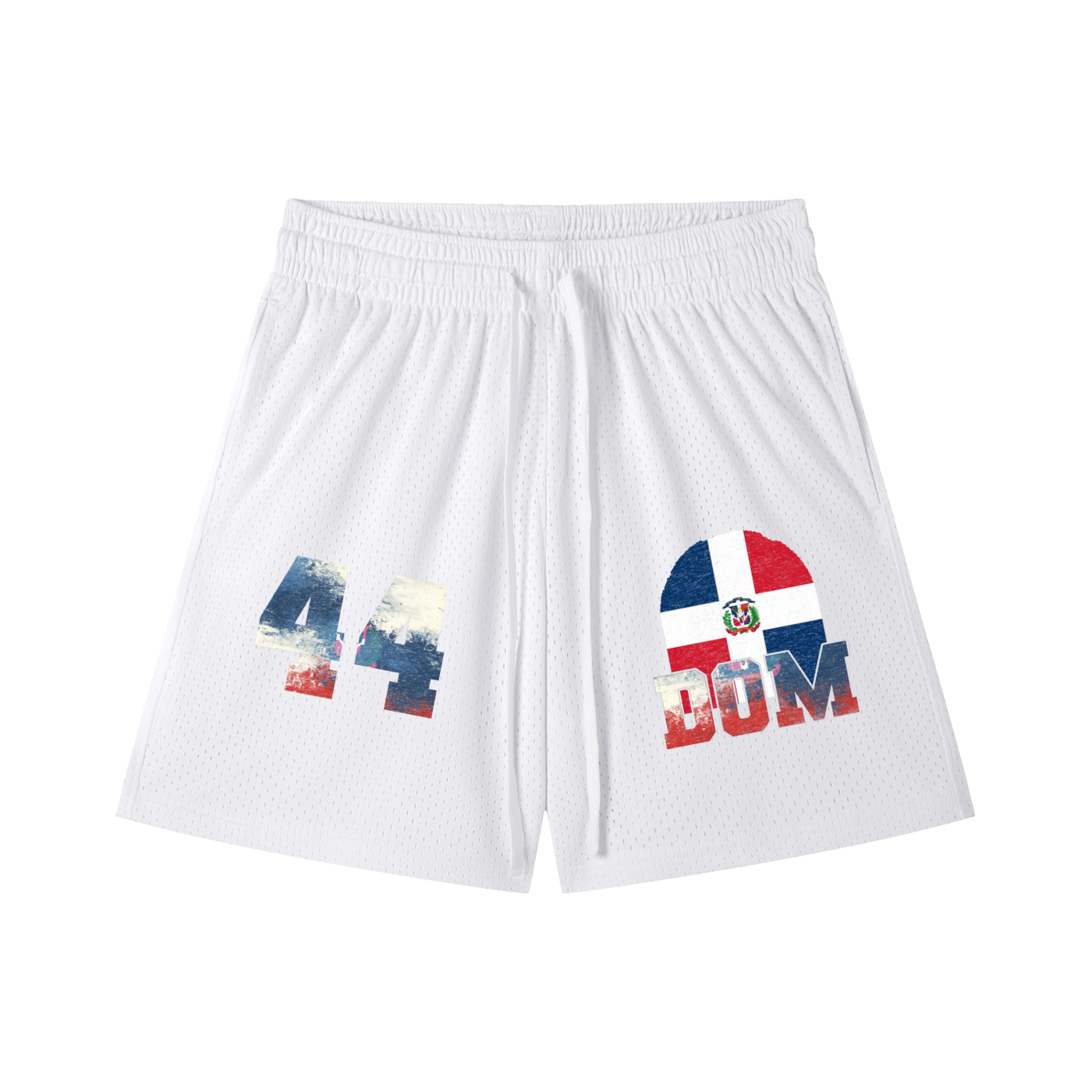 Dominican Republic Drawstring Mesh Shorts - Islands Breed Culture
