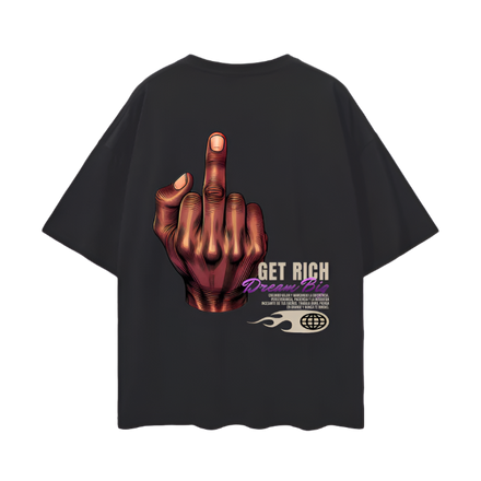 Get Rich Oversized T-Shirt