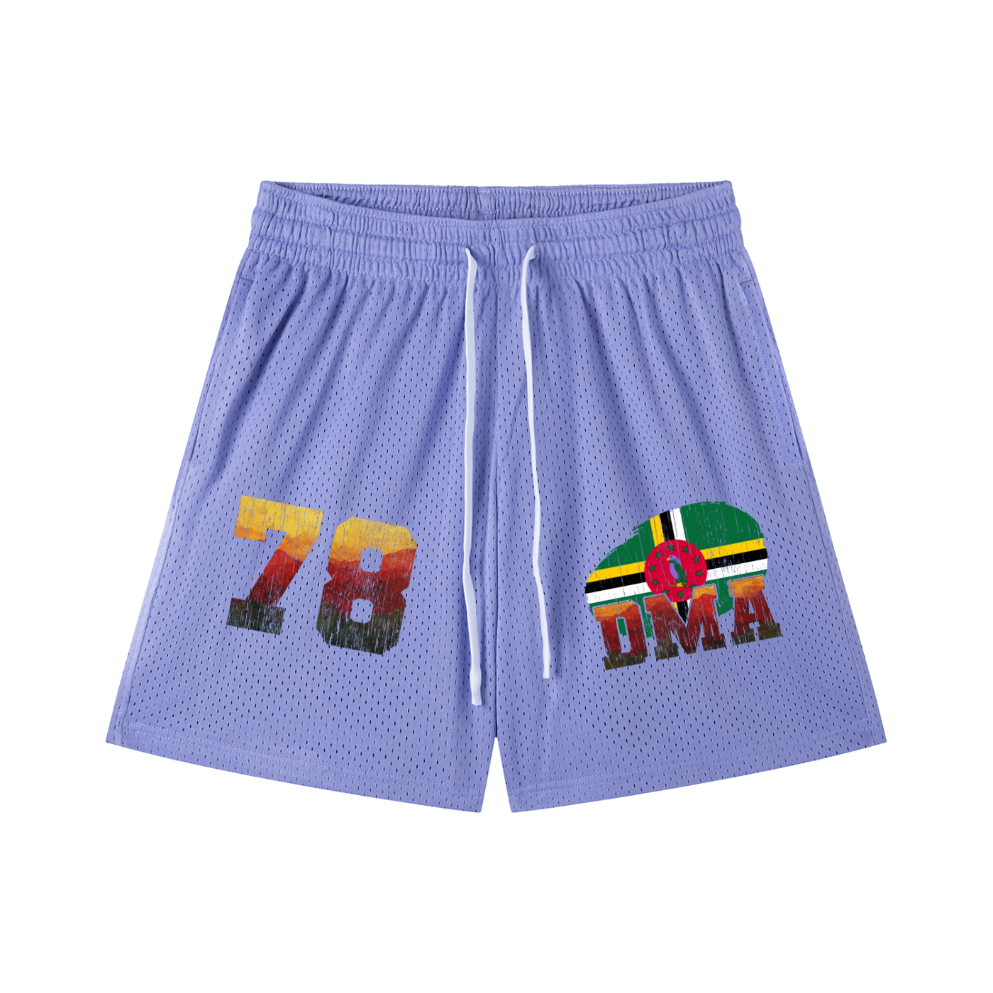 Dominica Drawstring Mesh Shorts - Islands Breed Culture