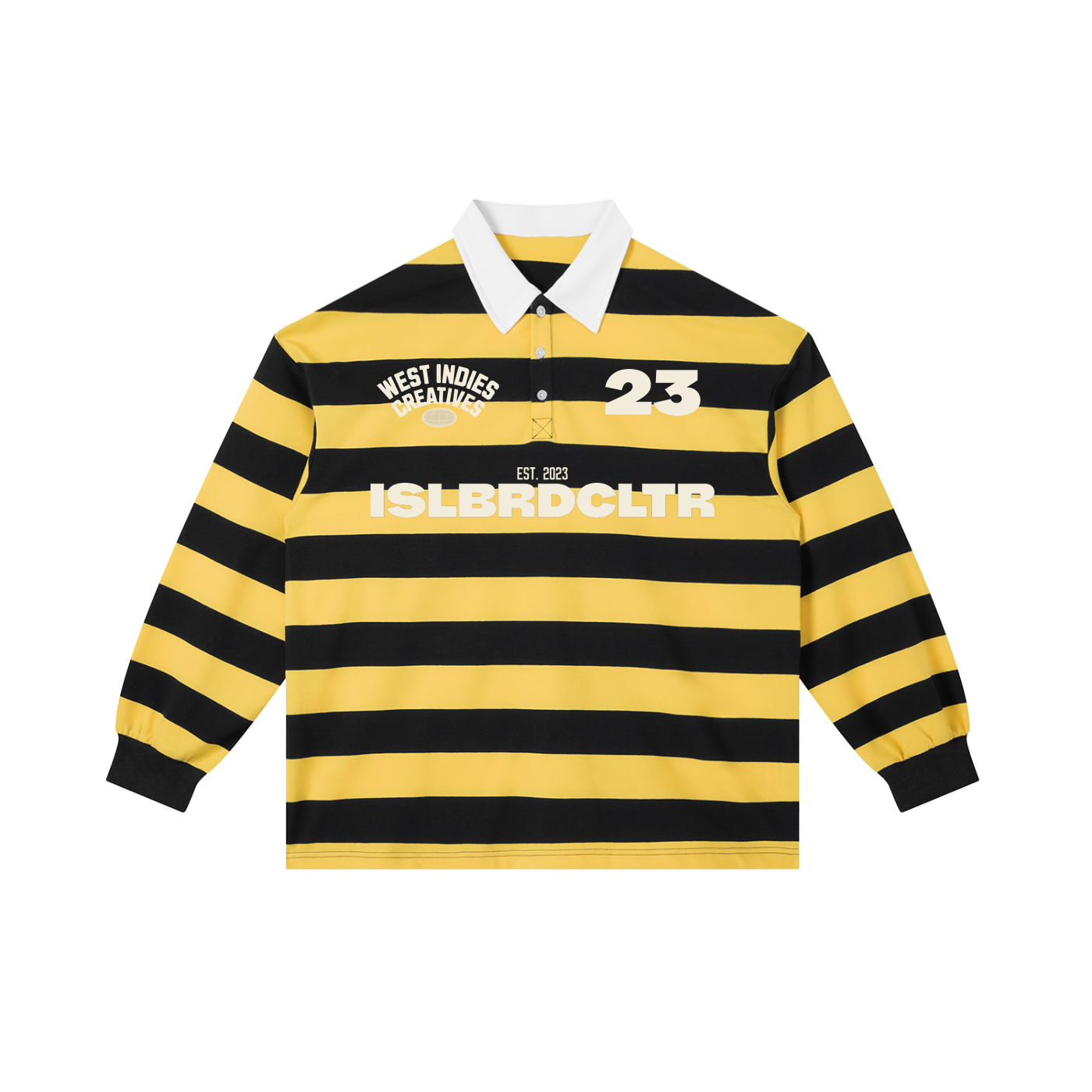 polo shirt,stripe polo,streetwear,drop shoulder,unisex,preppy,long sleeve,ISLBRDCLTR