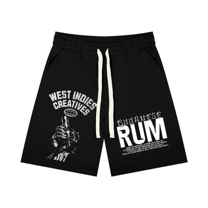 guyanesorum,drawstringshorts,caribbeanstreetwear,islandsbreedculture,loosefitshorts,IBCapparel,cottonshorts