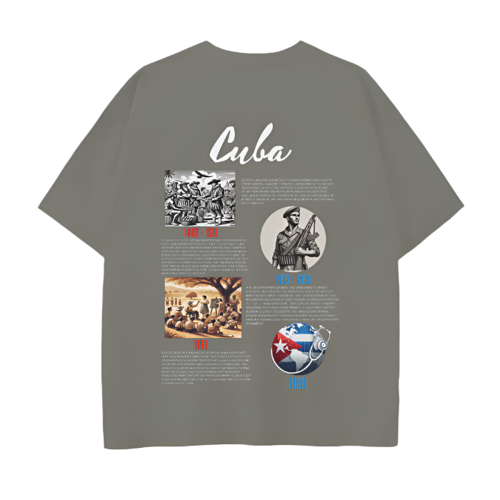 Taino Heritage (Cuba) Drop Shoulder T-Shirt