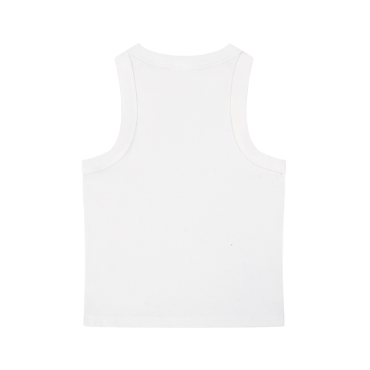 Bisous Snow Washed Tank Top