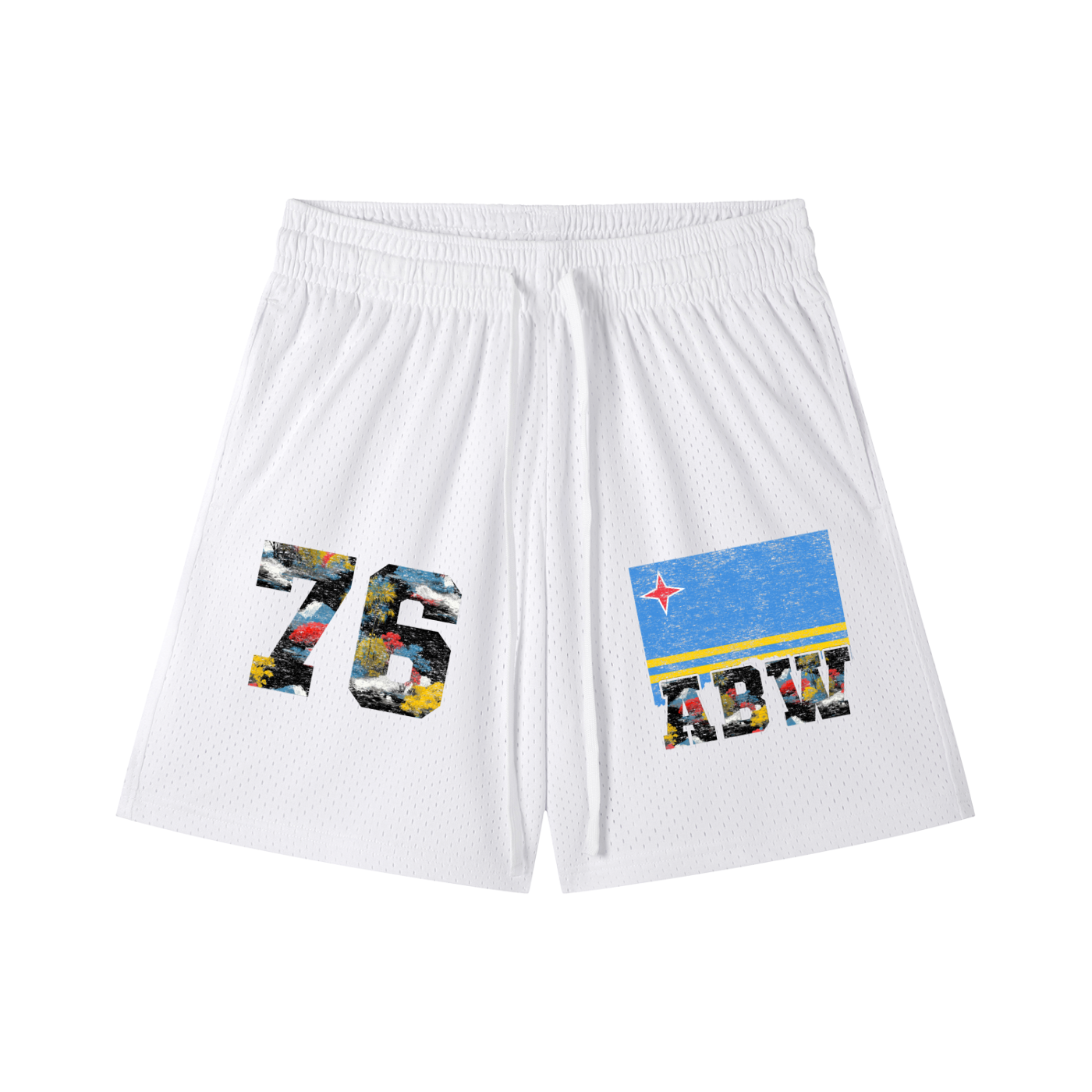 Aruba Drawstring Mesh Shorts - Islands Breed Culture