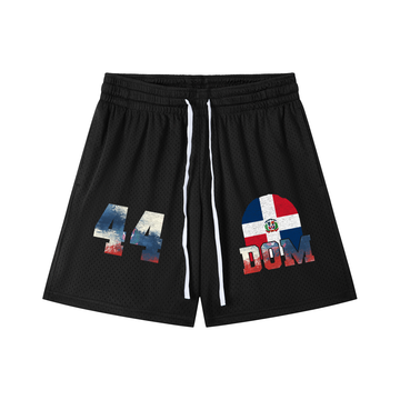 Dominican Republic Drawstring Mesh Shorts