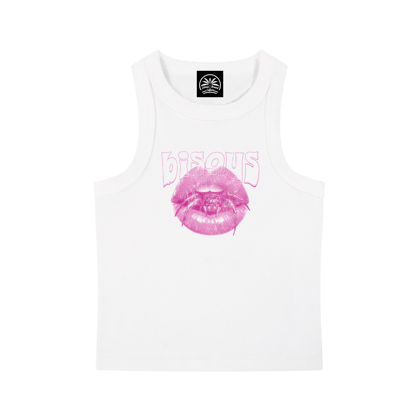 Bisous Snow Washed Tank Top - Islands Breed Culture