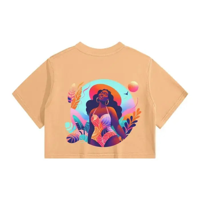 IBC Baddie Washed Crop Top - Islands Breed Culture