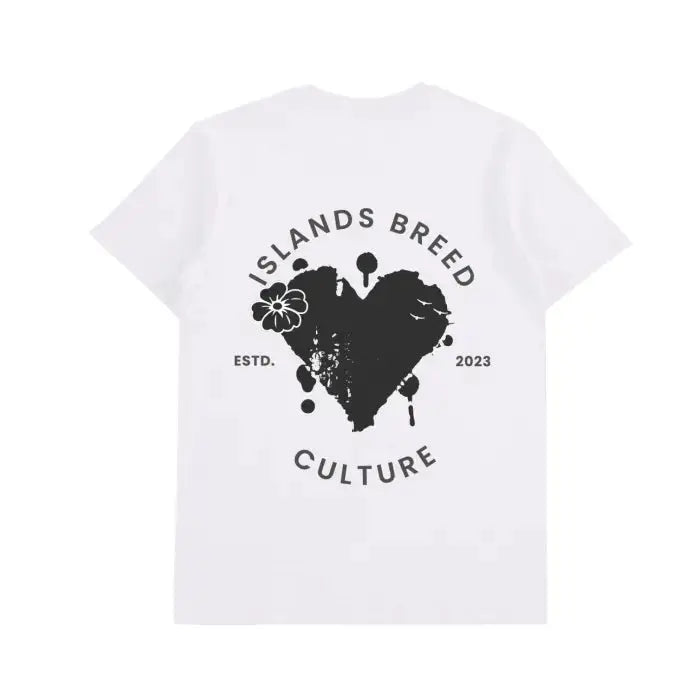 IBC Basic White Tee - Islands Breed Culture