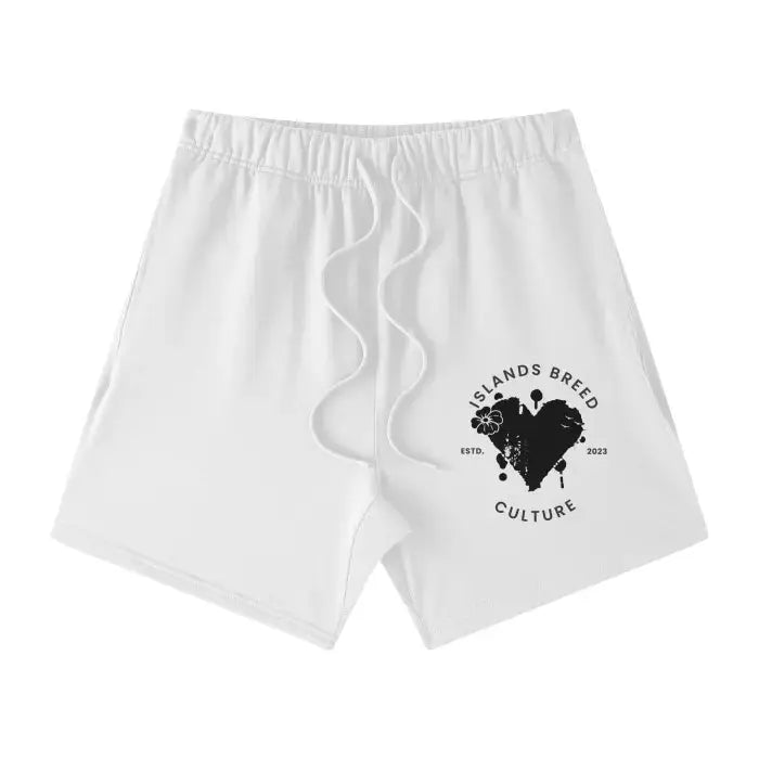 IBC Hearts | Earth Tone Loose Fit FOG 100% Cotton Shorts - Islands Breed Culture