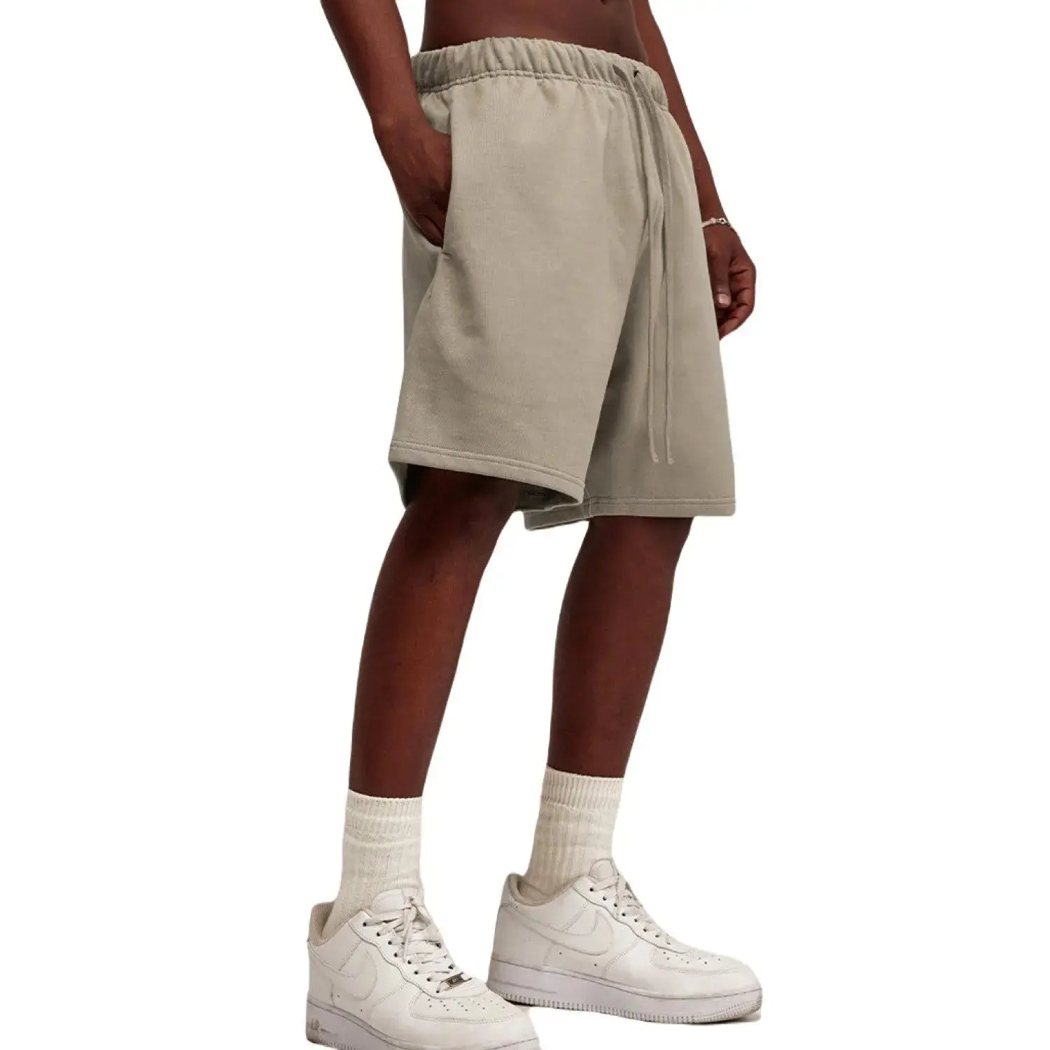 IBC Hearts | Earth Tone Loose Fit FOG 100% Cotton Shorts - Islands Breed Culture