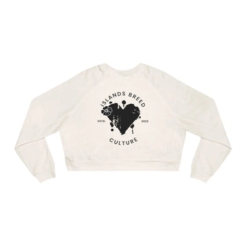 IBC Hearts Women's Cropped Fleece Pullover