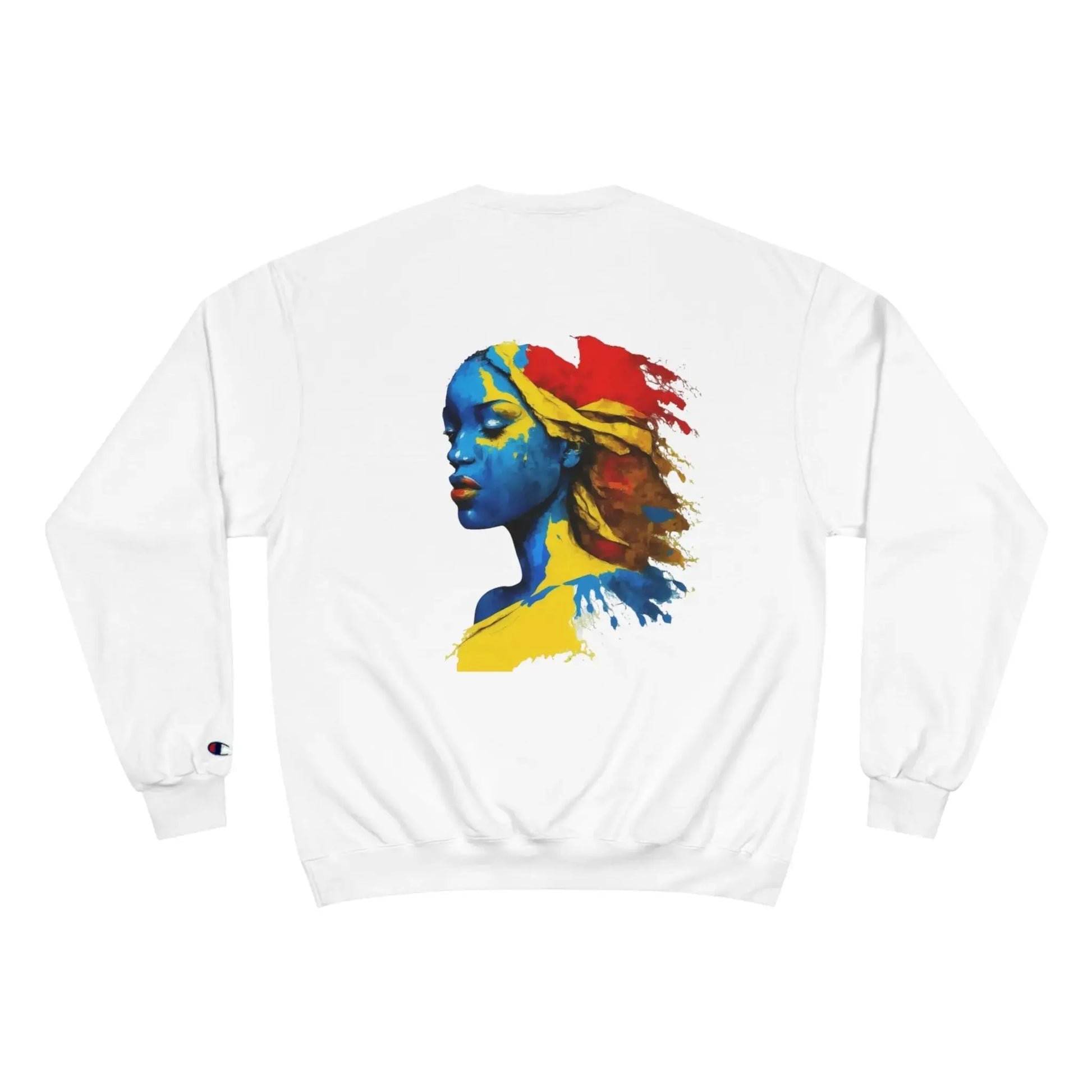 IBC Maiden from Aruba Champion Sweatshirt (White Font) - Islands Breed Culture