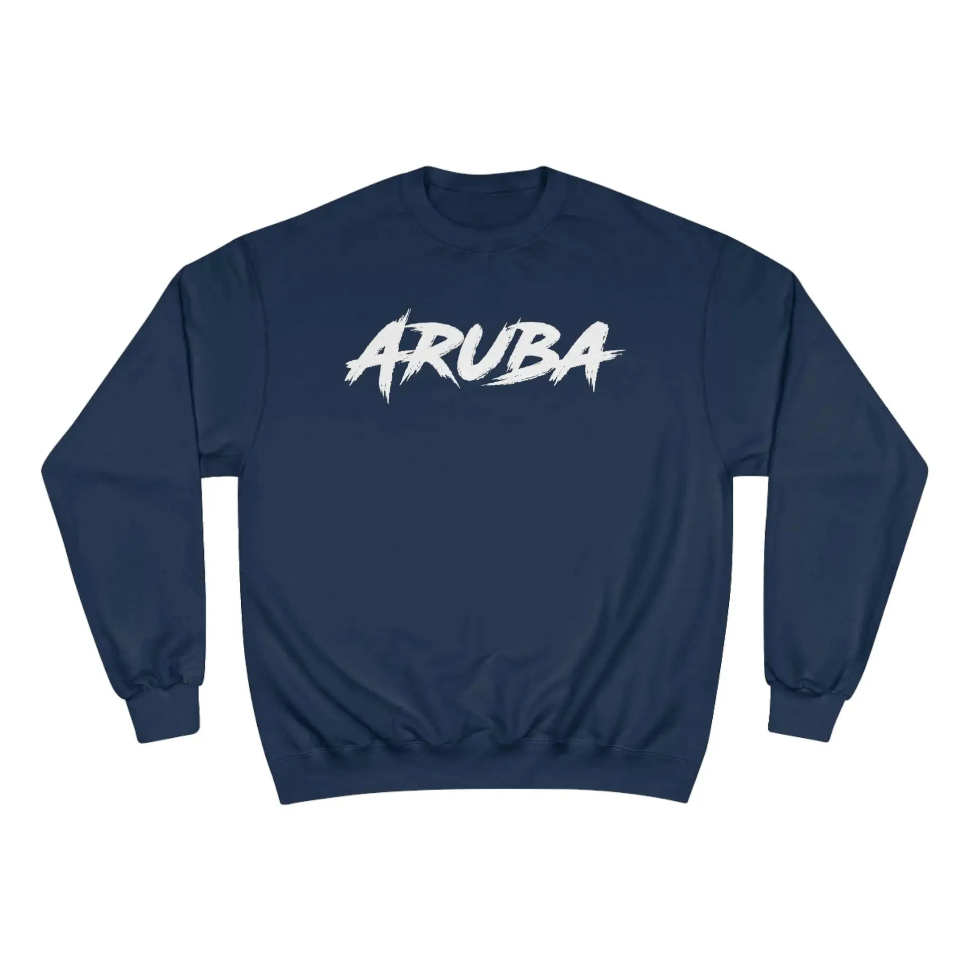 IBC Maiden from Aruba Champion Sweatshirt (White Font) - Islands Breed Culture