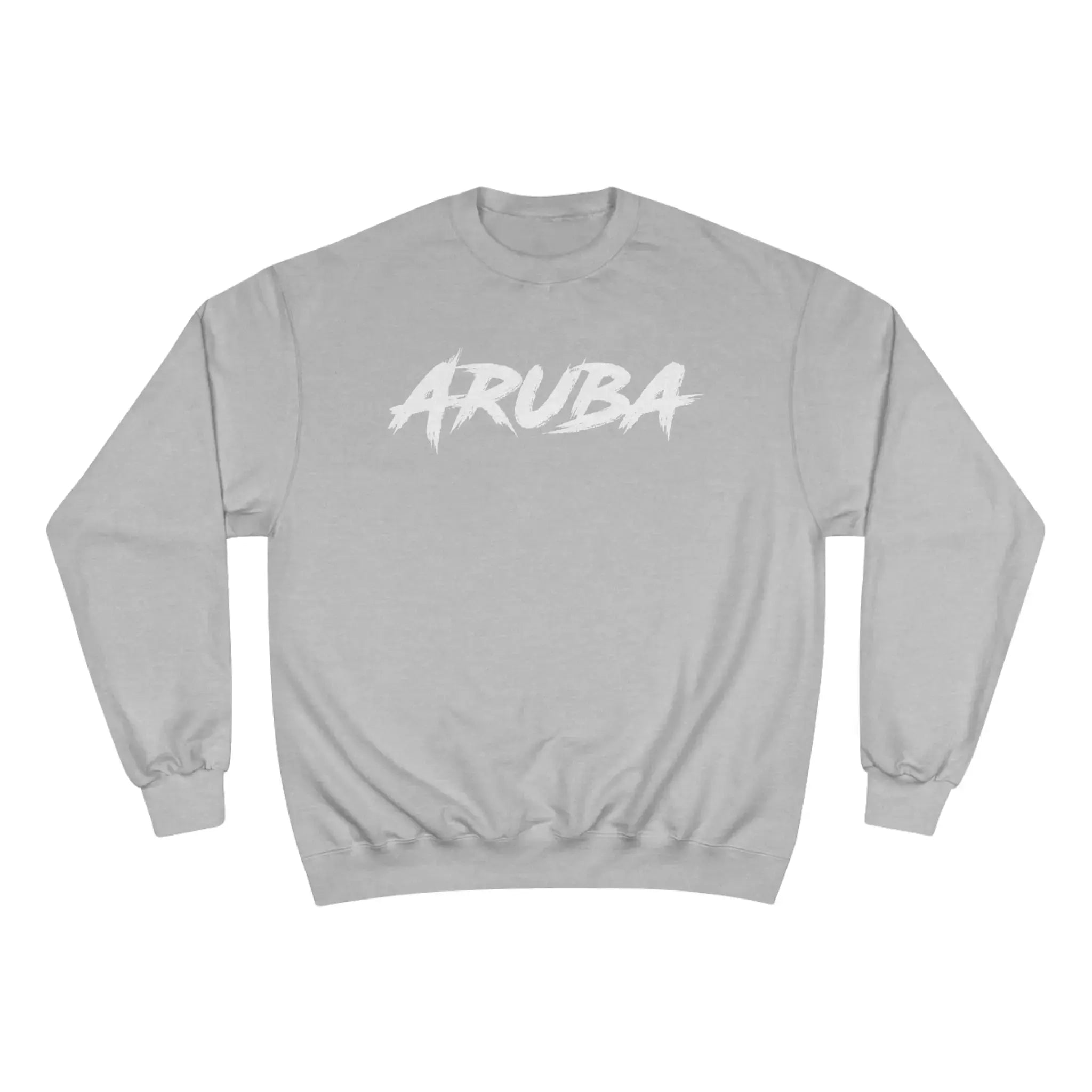 IBC Maiden from Aruba Champion Sweatshirt (White Font) - Islands Breed Culture