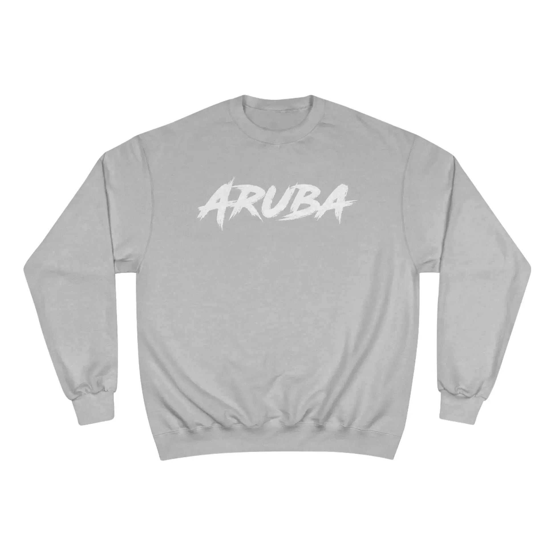 IBC Maiden from Aruba Champion Sweatshirt (White Font) - Islands Breed Culture