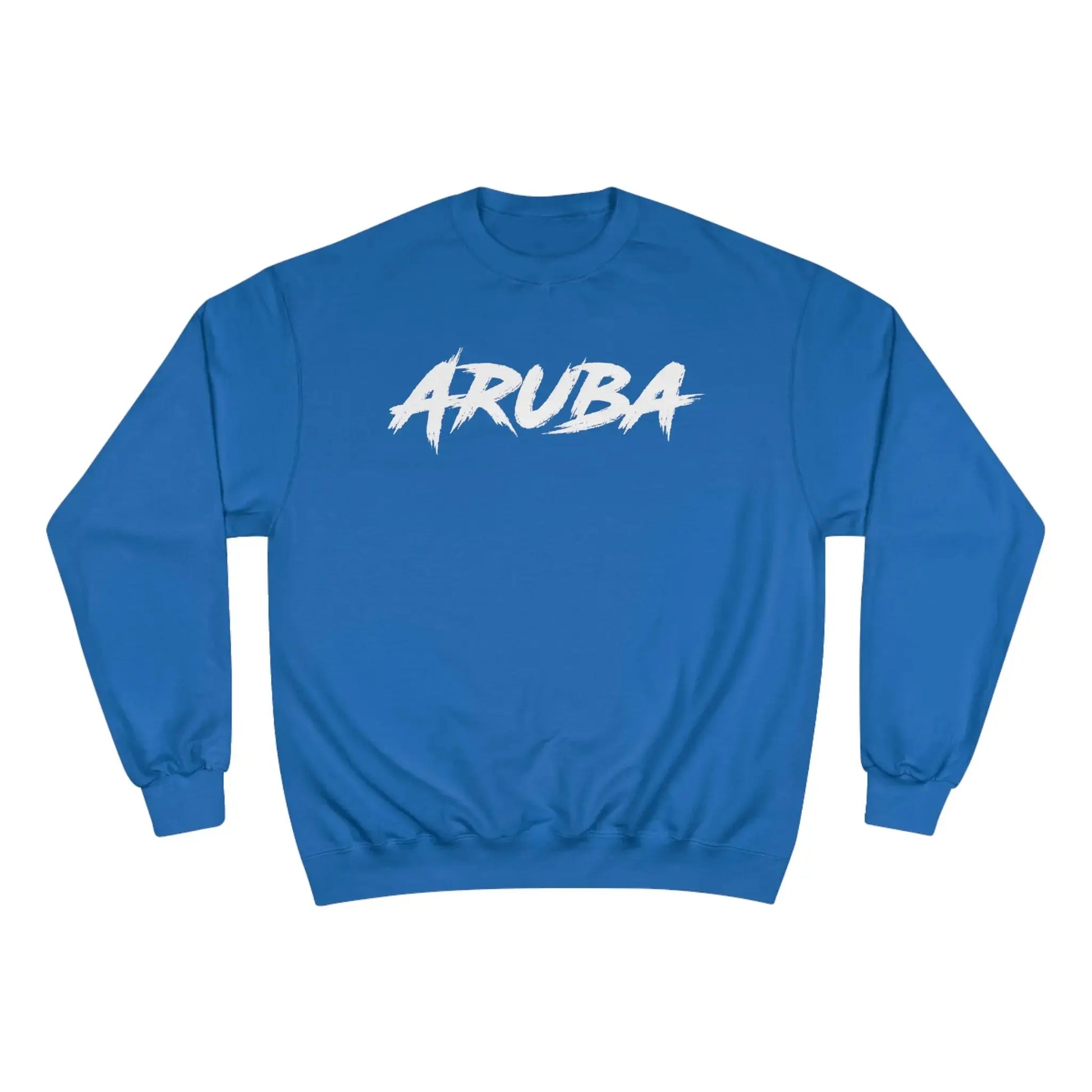 IBC Maiden from Aruba Champion Sweatshirt (White Font) - Islands Breed Culture