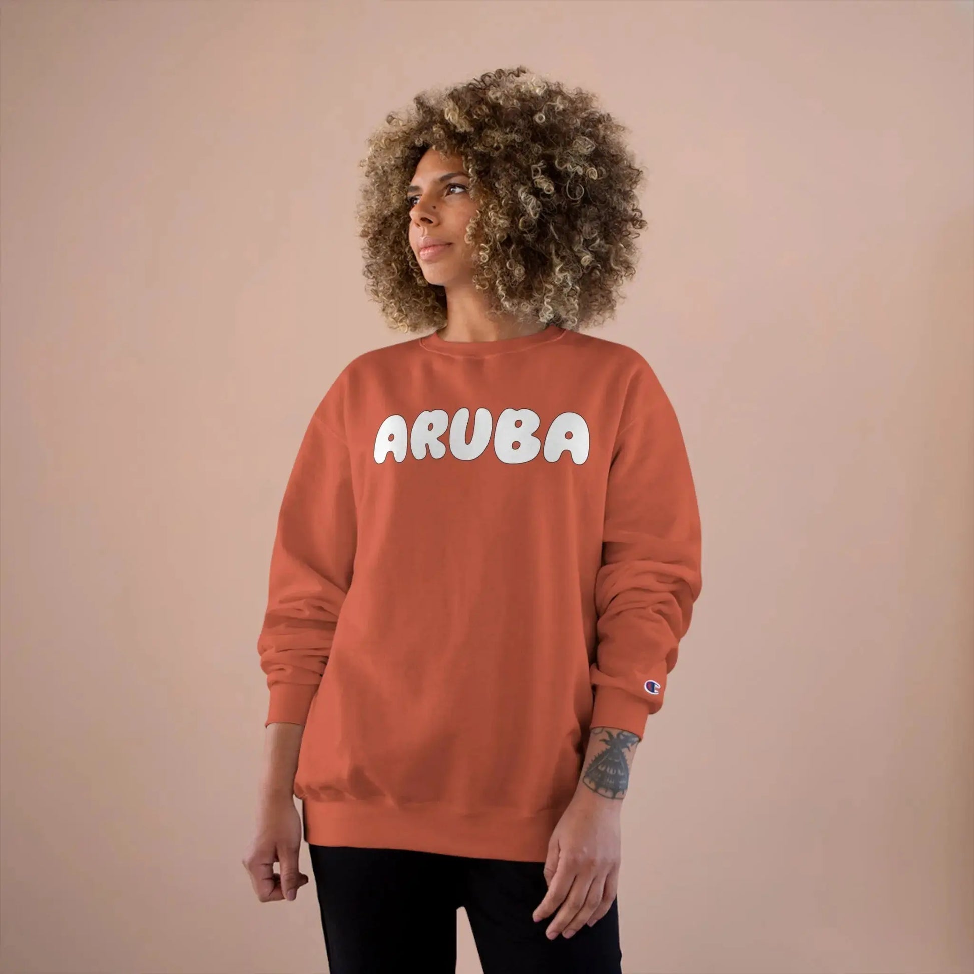 IBC Men of Aruba Champion Sweatshirt - Islands Breed Culture