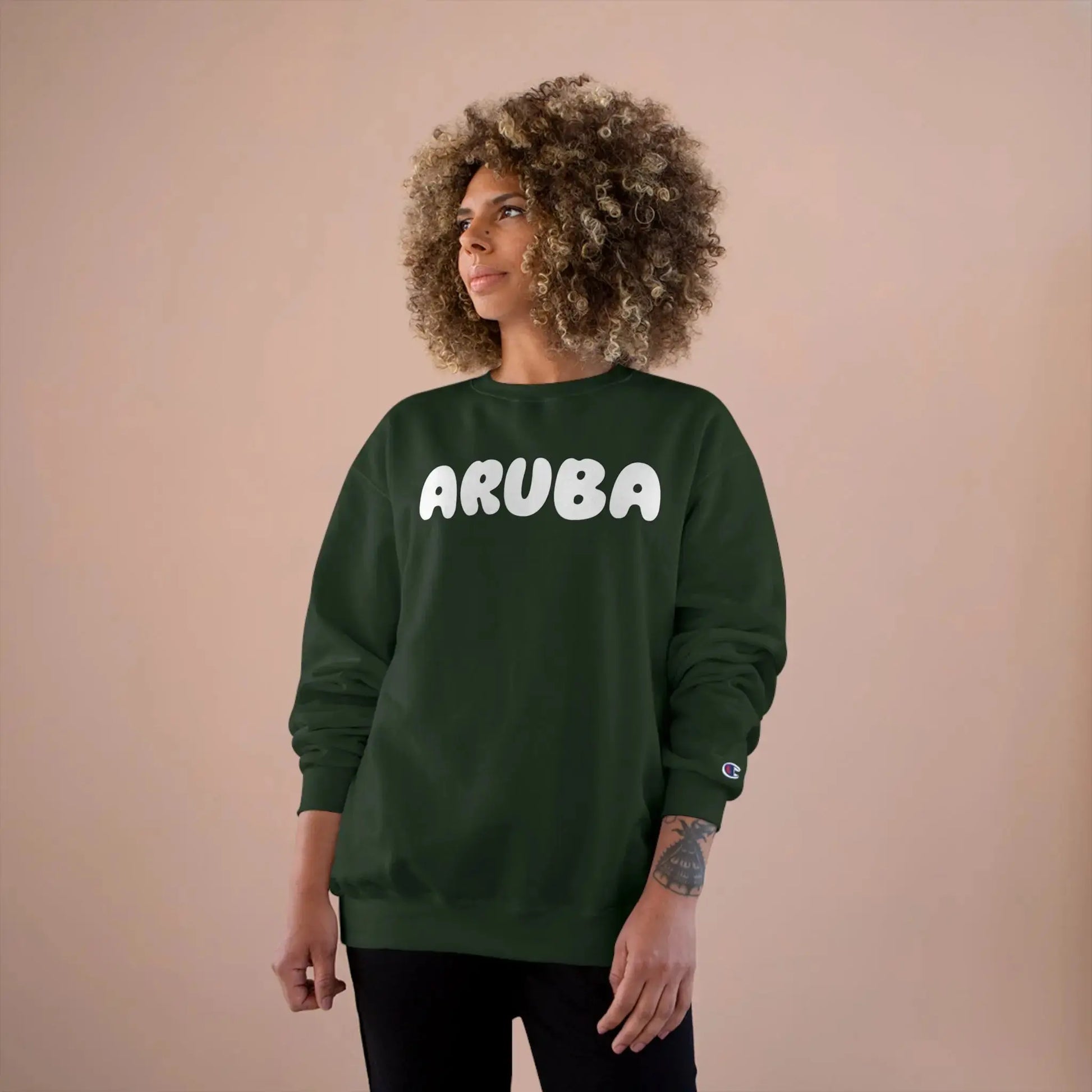 IBC Men of Aruba Champion Sweatshirt - Islands Breed Culture