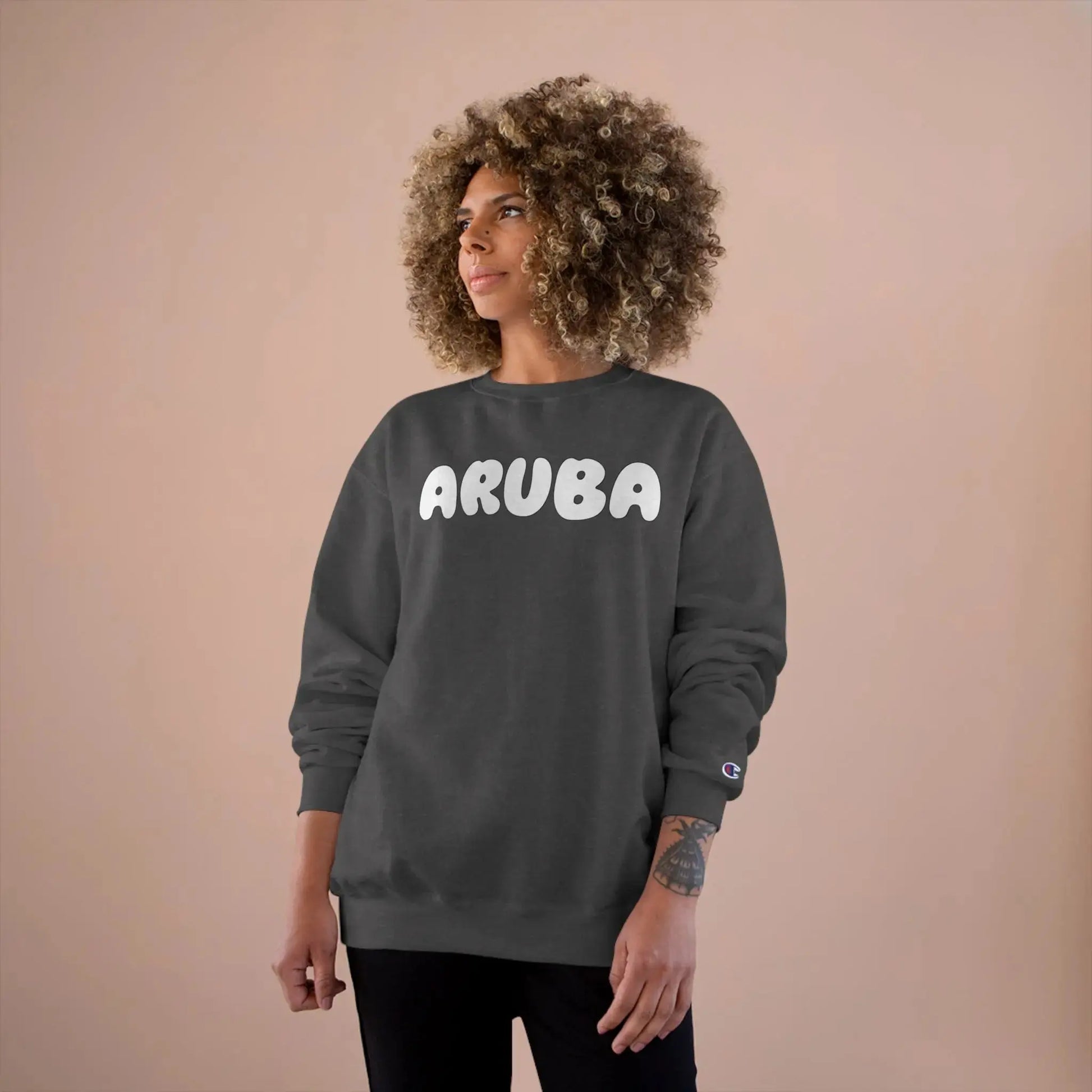 IBC Men of Aruba Champion Sweatshirt - Islands Breed Culture