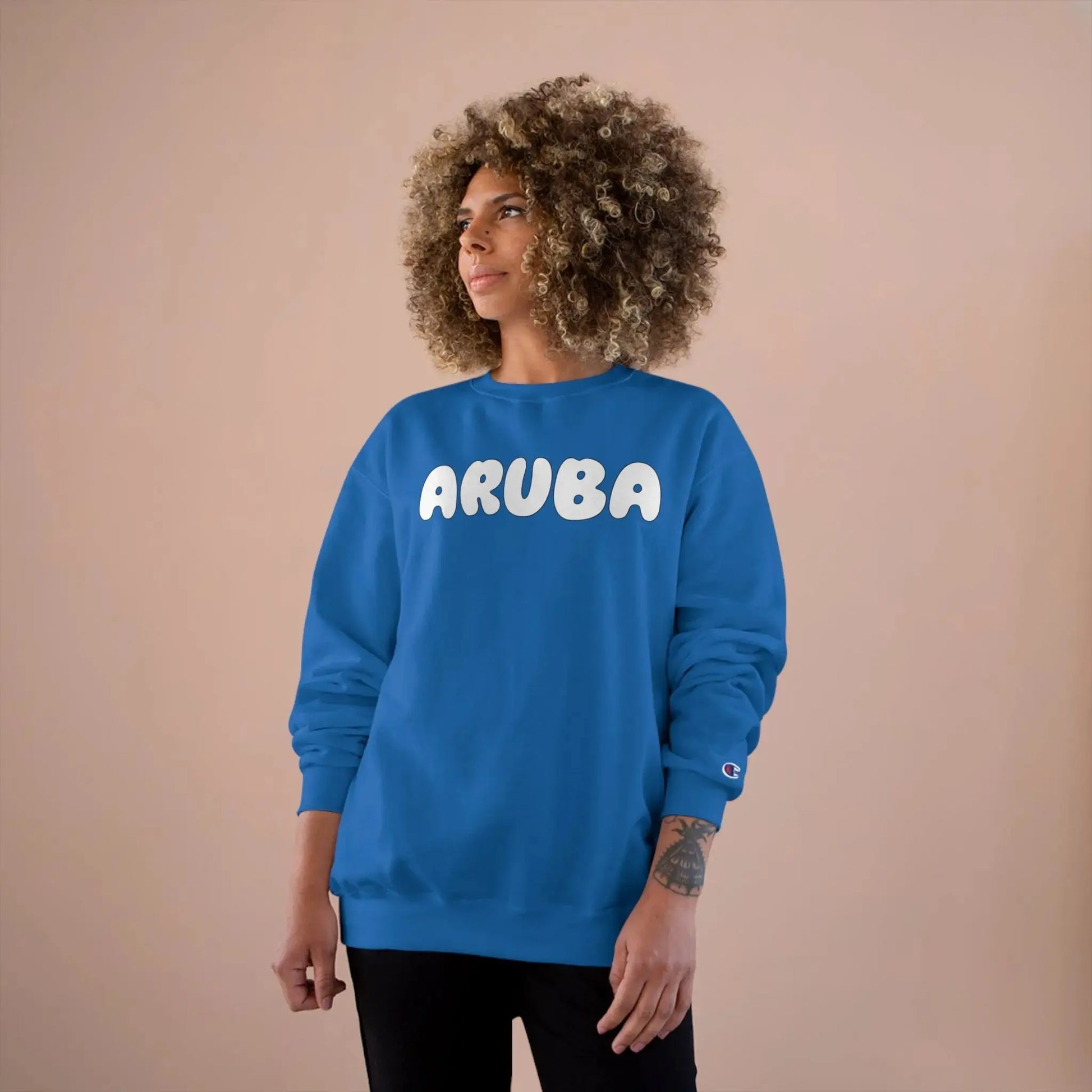 IBC Men of Aruba Champion Sweatshirt - Islands Breed Culture