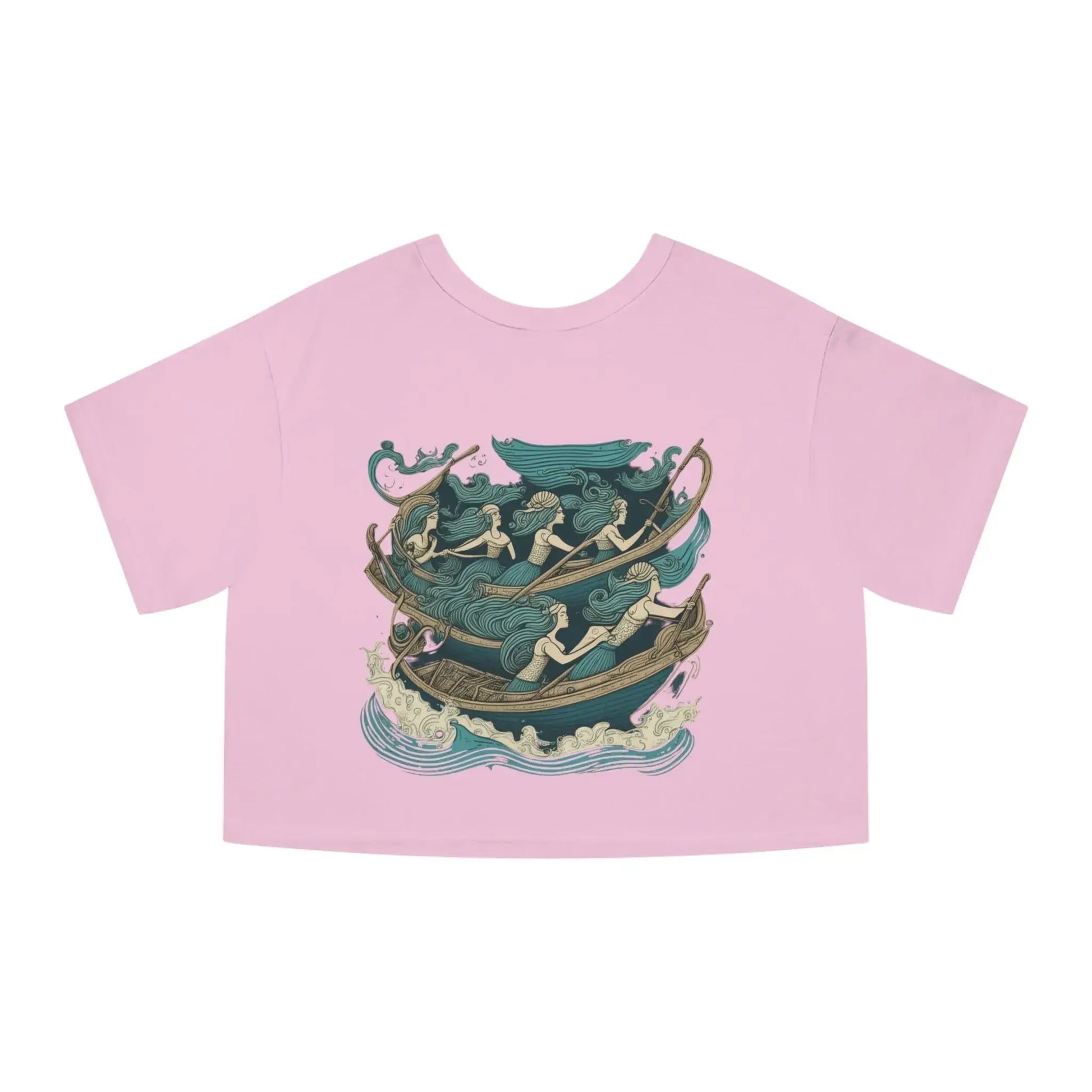 IBC Mermaids Champion Women's Cropped T - Shirt - Islands Breed Culture