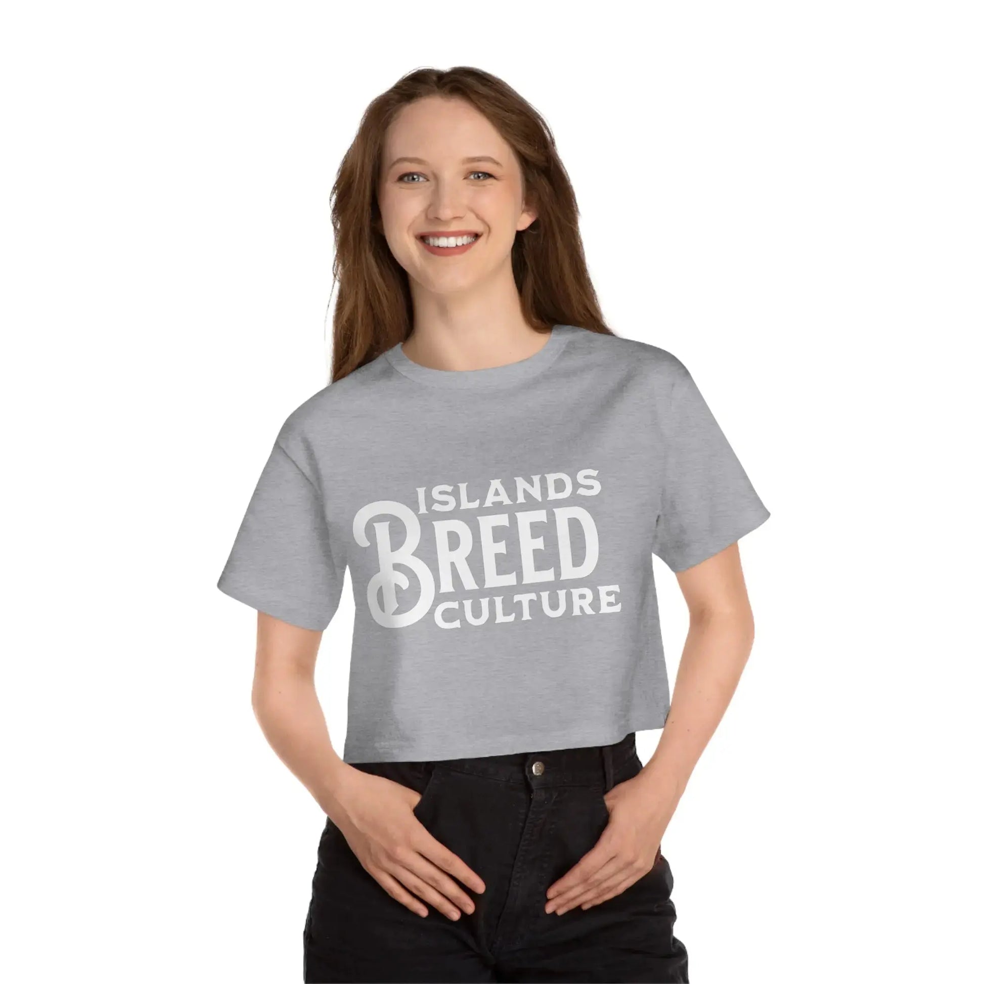 IBC Mermaids Champion Women's Cropped T - Shirt - Islands Breed Culture